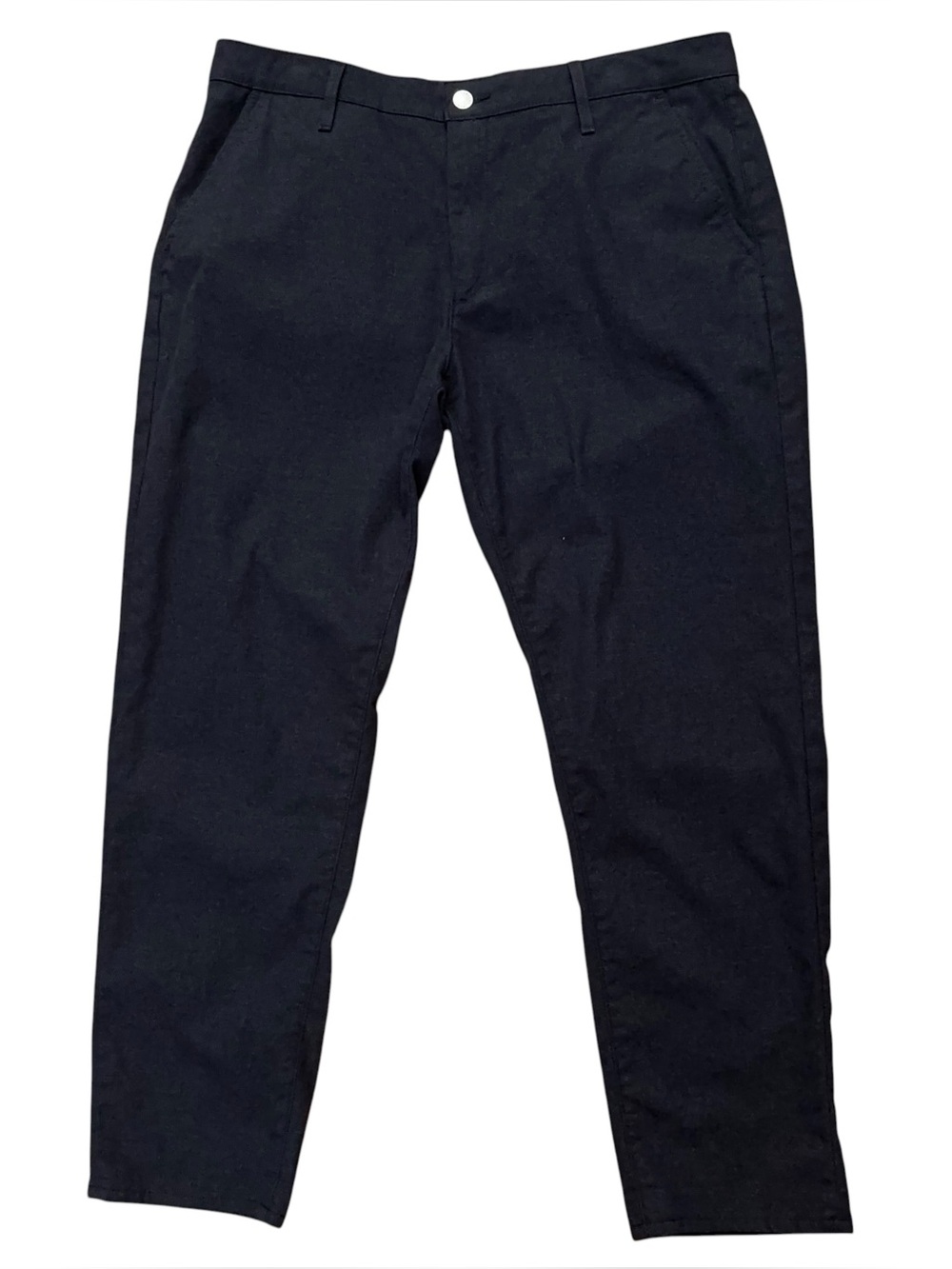Adriano Goldschmied AG Pants Mens 31 (Fits 34) Cropped Brushed Moleskin Blue